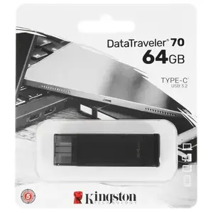 USB-флеш-накопитель Kingston 64 ГБ (с картой OZON)