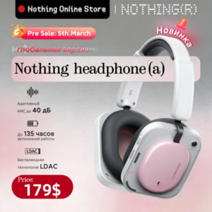 Предзаказ наушников Nothing Headphone (a) глобал, pink