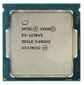Процессор Xeon E3-1230V5 e3 1230 v5 3,40 ГГц 8 МБ 80 Вт CPU (с ВБ кошельком)