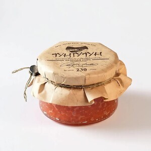 [МСК] Икра горбуши зернистая Тунгутун 230 г из Ozon Fresh (с картой OZON, скидка в корзине)