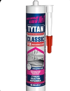 Клей монтажный TYTAN Classic Fix Professional, 310мл (с картой OZON)
