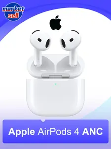 Наушники беспроводные Apple AirPods 4, Global, ANC (из за рубежа, по Ozon карте)