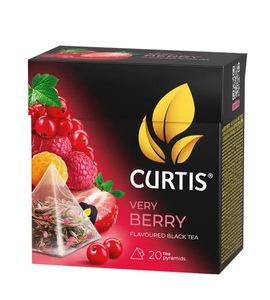 Чай черный CURTIS Very Berry 20 пирамидок (с WB-кошельком)