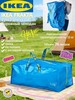 Сумка хозяйственная IKEA FRAKTA (из-за рубежа, по карте Ozon)