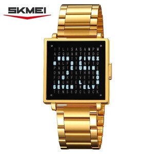 Наручные часы Skmei 2312SGD gold-steel (с картой OZON)