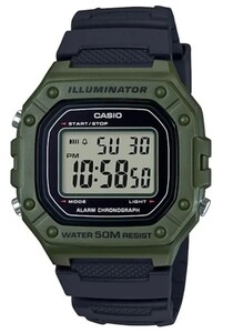 Наручные часы W-218H-3A Standard Digital Casio (с WB кошельком)