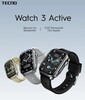 Смарт-часы TECNO Watch 3 Active, черный (с картой OZON)