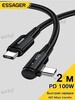 Кабель Essager USB Type-C/USB Type-C, 2 шт., 2 м (с картой OZON, из-за рубежа)