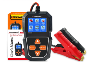 Тестер автомобильных аккумуляторов KONNWEI KW218 (с картой OZON, из-за рубежа)
