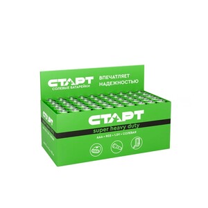 Батарейки ААА солевые СТАРТ 50 шт. (с картой OZON)
