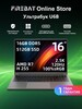Ноутбук FIREBAT U6B 16", Ryzen 7 H 255, RAM 16 ГБ, SSD 512 ГБ, Radeon 780M, Windows Pro (с Озон картой) (из-за рубежа)