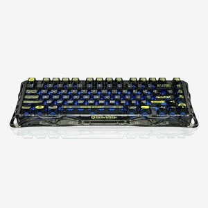 Игровая клавиатура беспроводная Gravastar Mercury K1 Lite, Transparent Black