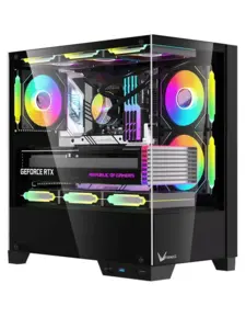 Корпус для ПК FORMULA CRYSTAL Z1M Black Mini Tower (с ВБ кошельком)
