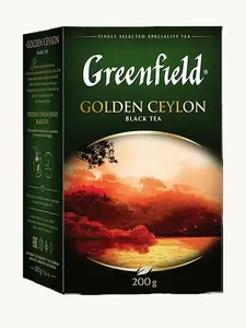 Чай Greenfield Golden Ceylon крупнолистовой, 200 грамм (с Я.Пэй/Альфой, зависит от аккаунта)