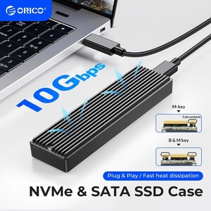 Корпус ORICO M2 SSD (M\BM key) для m2 ssd (с купоном)