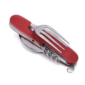 Набор ложка-вилка-нож-штопор (из-за рубежа, с Озон-картой)