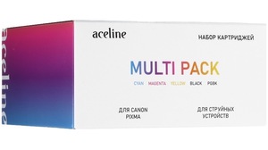 Набор картриджей Aceline NS-PGI470XL/CLI471XL голубой, желтый, пурпурный, черный