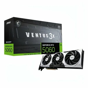 Видеокарта MSI NVIDIA GeForce RTX 5060 VENTUS 3X OC 8GB