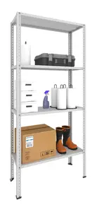 Стеллаж металлический Metos 2210х700х300 4 полки (с картой OZON)