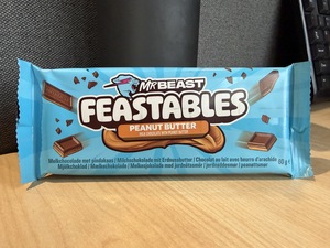  [Москва, возм. др.] Шоколад Feastables арахисовая паста