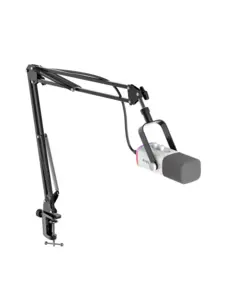 Микрофон FIFINE AM8TW, с пантографом, белый (с ВБ кошельком)