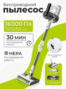Вертикальный беспроводно1 пылесос (с ВБ кошельком)