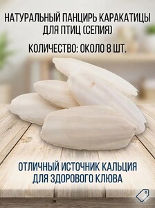 Сепия (каракатица) для птиц: минеральный камень (из-за рубежа)