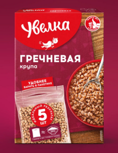 Крупа гречневая ядрица "Экстра" 5 пакетиков по 80 гр. (с ВБ кошельком)