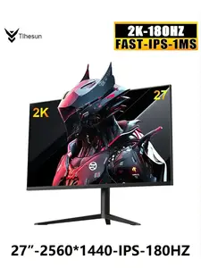 Монитор Tlhesun 27 дюймов 2K 180Гц 2560*1440 Игровой экран для ПК (с ВБ кошельком)