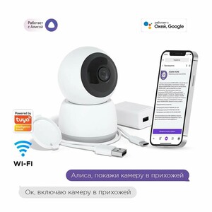 Умная камера KOJIMA Wi-Fi FullHD 360