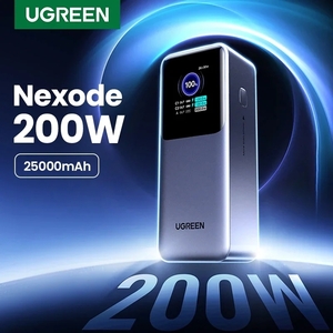 Внешний аккумулятор Ugreen Nexode 200 Вт, 25000 мАч