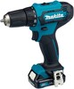Аккумуляторная дрель-шуруповёрт Makita DF333DWYE, 12В, 30Нм, 2 скорости, подсветка, 2 АКБ