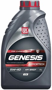 Масло моторное LUKOIL GENESIS ARMORTECH CN 5W-40, синтетическое, 1 л