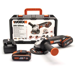 Аккумуляторная угловая шлифовальная машина WORX WX803